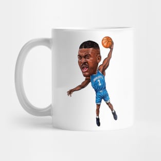 Larry Johnson Caricature Mug